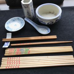 Chinese ornaments + Chopsticks