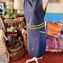 Boden Sabrina Ponte Shift Dress - Navy & Yellow - Size 16R Image 2