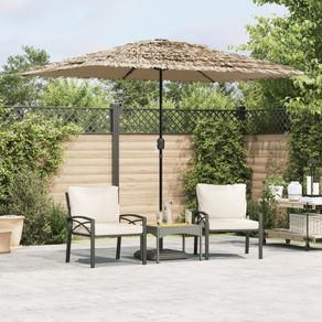 Garden Parasol with LED Lights