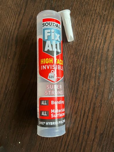 Soudal Fix all tube - Invisible