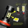 Car Fog Light H8 H11 LED Hb4 9006 Hb3 9005 3030smd 1200lm 6000k Driving Lamp Image 3