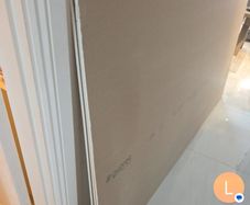 3 sheets of 3/8 plasterboard free must be collected today . don't not request unless you can collect