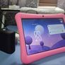 Kids Tablet is like a new 10.1 inch Android 13 EagleSoar + Brand New Havit Portable speaker + Pink Gell Case comes with its and also usb charging Image 2