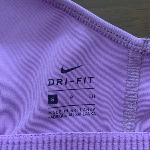 Nike purple sports bra. Size S