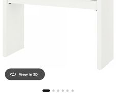 IKEA Malm White desk makeup dressing table size 120 x 41 cm. Brand new in box