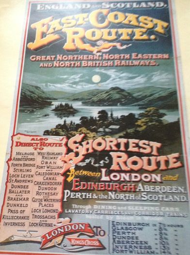 PRICE DROP-12 Vintage Advertising Prints- Railways