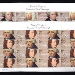 2009 Ireland Classic Composers Stamp Sheetlet Plate 1B1B1B1B Stamp Sheetlet Plate 1B1B1B1B Fine CDS Used with Dublin cancel of 14th August 2009 (First day of issue)