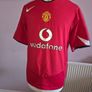 Manchester United 2004/06 Home Jersey - Medium size Image 4
