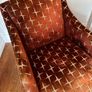 Armchair in Harlequin Issora Orange Material Image 5