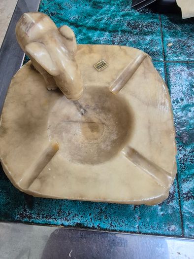 Alabaster ashtray