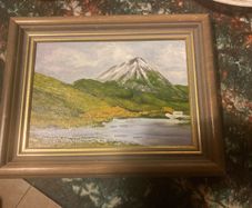 Mount Errigal Donegal oil painting free postage