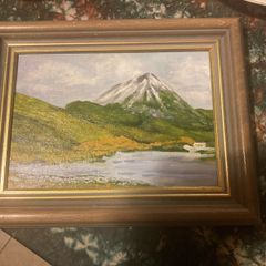 Mount Errigal Donegal oil painting free postage