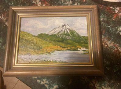 Mount Errigal Donegal oil painting free postage