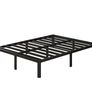 Double Bed Frame 30.5 cm High with Rounded Corner Legs Image 2