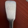 antique IRISH silver tablespoon Image 5