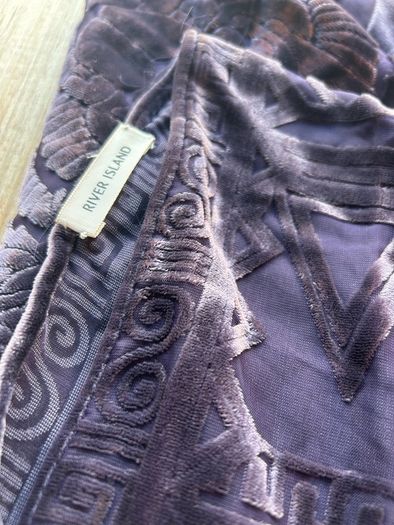 Ladies River Island Purple Scarf / Shawl