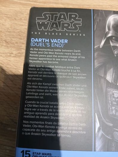 Star Wars Black Series Darth Vader(duel's End)