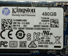 Kingston 480gb Msata Ssd - Suv500ms