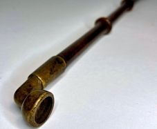 Old Chinese antique Jade Smoke pipe