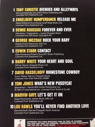 Medallion Man.    Compilation CD.