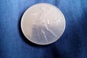 50 Lira Italian Coin. 1964.