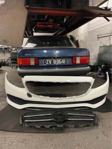 Mercedes-benz e class w213 front bumper se