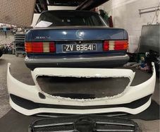 Mercedes-benz e class w213 front bumper se