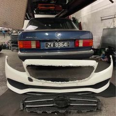 Mercedes-benz e class w213 front bumper se