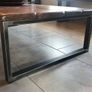Large Handcrafted Coffee Table from Reclaimed Timber & Steel Image 5