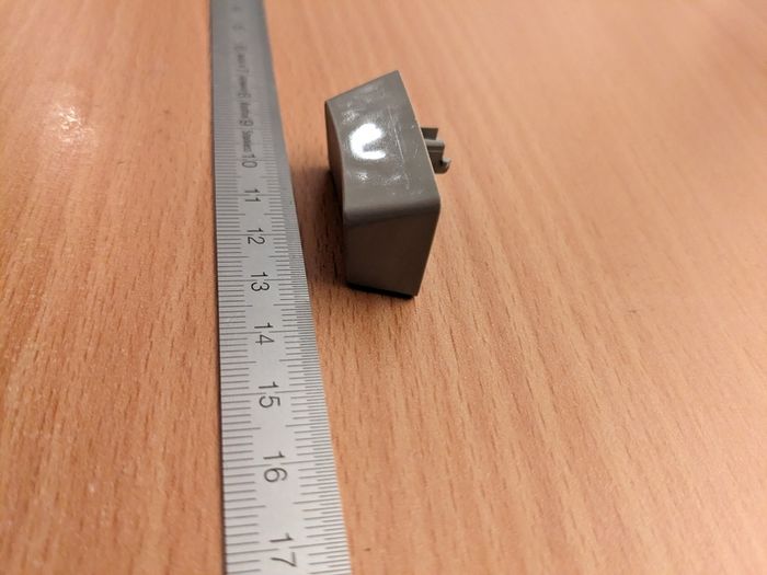 BROKEN IBM Model M backspace key (original, cca. 1987)