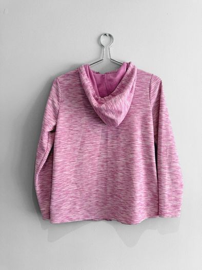 Pre Owned Dunnes Stores Performance Sport Pink Zip Hoodie
