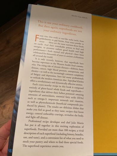 Superfood Kitchen by Julie Morris cook