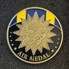 United States, air medal , commerative coin.