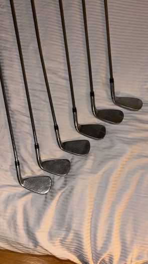5-PW TaylorMade m6 irons left handed.