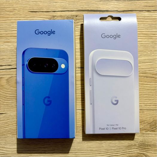 BRAND NEW Pixel 10 128GB - Indigo Blue - Unlocked + Google Case