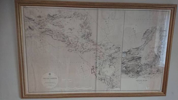 Lough Corrib and Mask Admiralty Chart