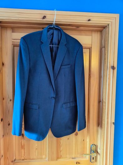 City by Benetti 2 Piece Suit Ice Texas 38R Jacket 34R Trousers