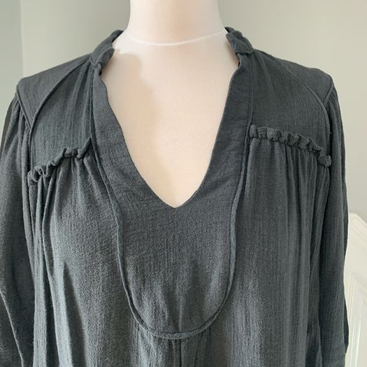 Zara charcoal grey tunic/ dress. Size S