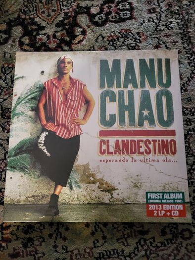 Manu Chao: Clandestino LP +CD