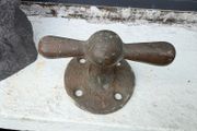 antique marine brass cleat