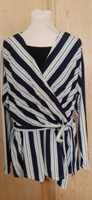 Wrapover blouse