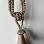 Pair of NEW taupe curtain tiebacks Image 5