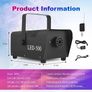 Fog Machine, 500W Smoke Machine with Wireless Remote Control & Automatic Spray Function, Mini Fog Smoke Machine for Halloween Christmas Party Wedding DJ Performance Stage Show (No Light) Image 3
