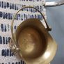 Vintage brass ornament mini coal bucket Image 5