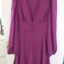 purple Mini Dress Image 2
