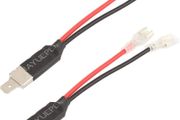 Male Plug LED Headlight Replacement Single Diode Converter