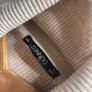 Beige cowl neck jumper plus size Image 6