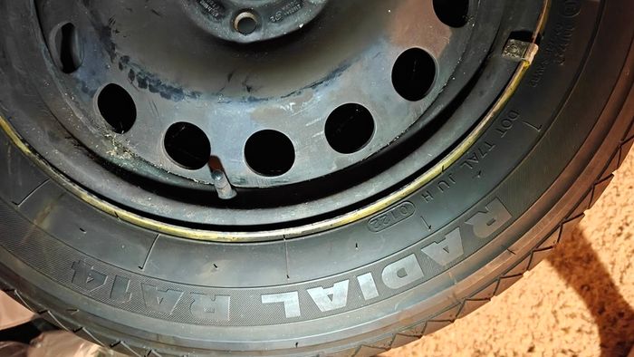 4 Hankook Radial RA14 Tyres + Ford Steel Wheels