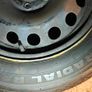4 Hankook Radial RA14 Tyres + Ford Steel Wheels Image 6