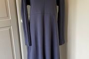 COS Panel Midi Dress - Steel Blue - Size S